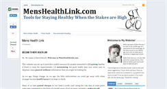 Desktop Screenshot of menshealthlink.com